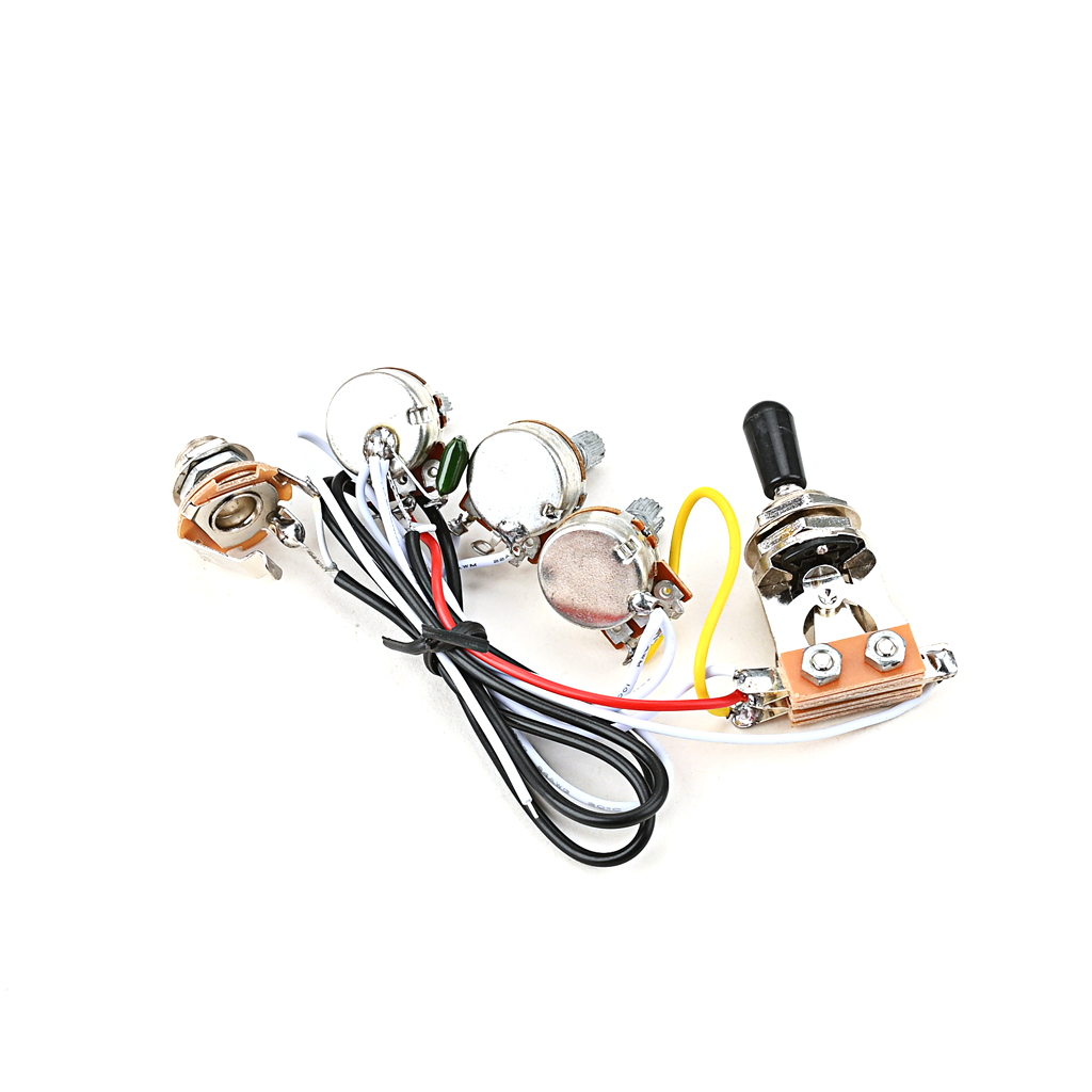 Diy Electric Guitar Electronics - Electric Guitar 2V1T Prewired Harness 3-Way