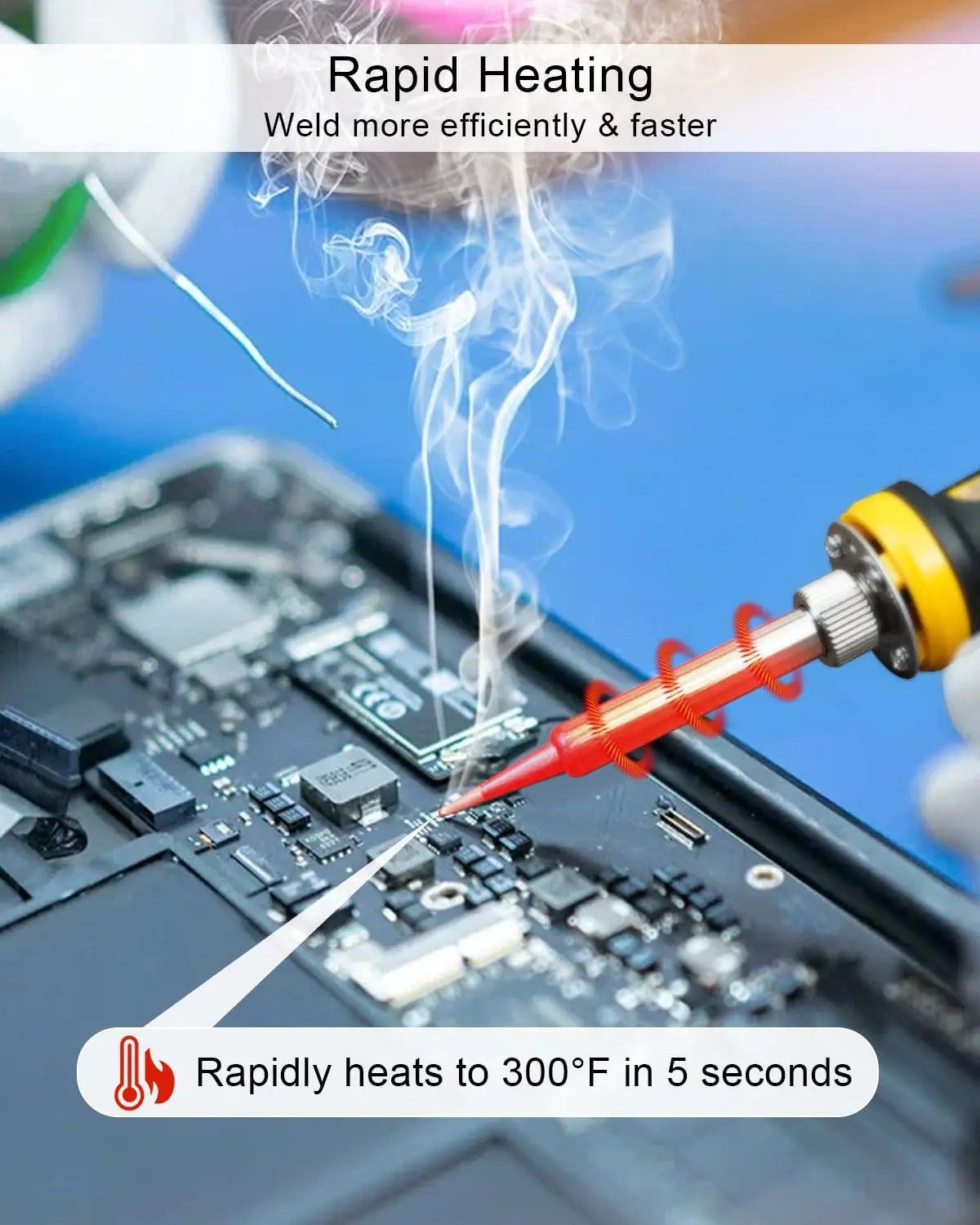 Portable Soldering Iron Kit Co - огляд і ціна Diy Electronics Organizer