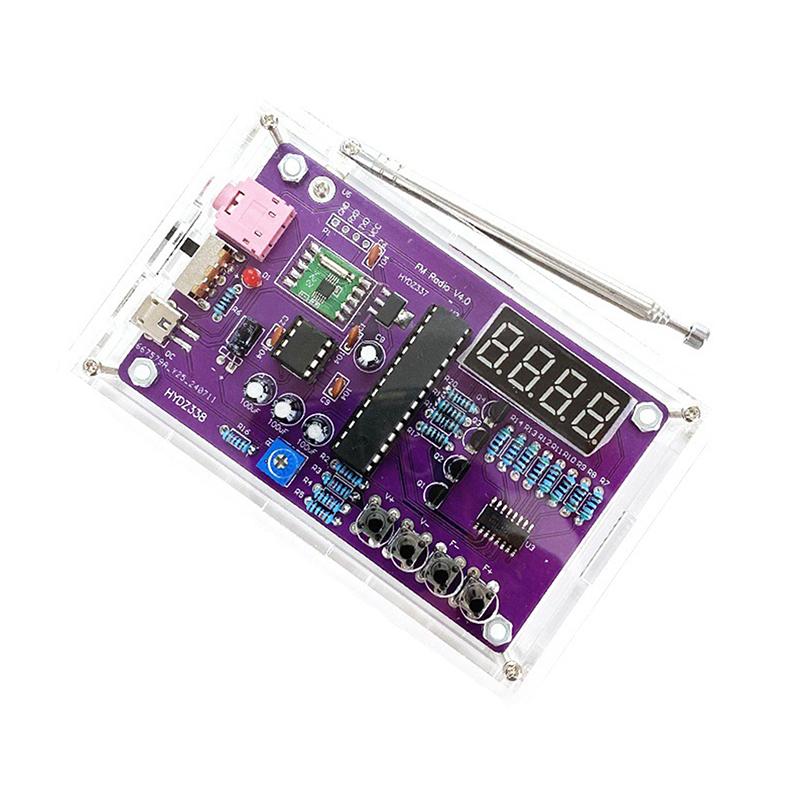 Dual Channel FM Radio DIY Buil - огляд і ціна Diy Electronics Kits For Adults