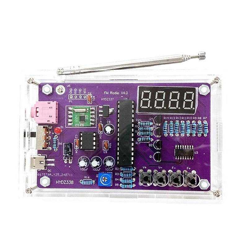 Dual Channel FM Radio DIY Buil - огляд і ціна Diy Electronics Kits For Adults