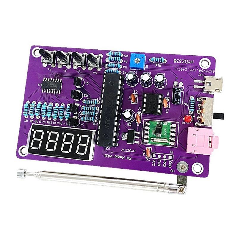 Dual Channel FM Radio DIY Buil - огляд і ціна Diy Electronics Kits For Adults