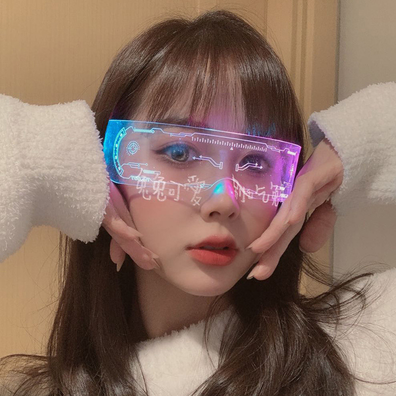 LED Luminous Colorful Sunglass - огляд і ціна Diy Halloween Electronics