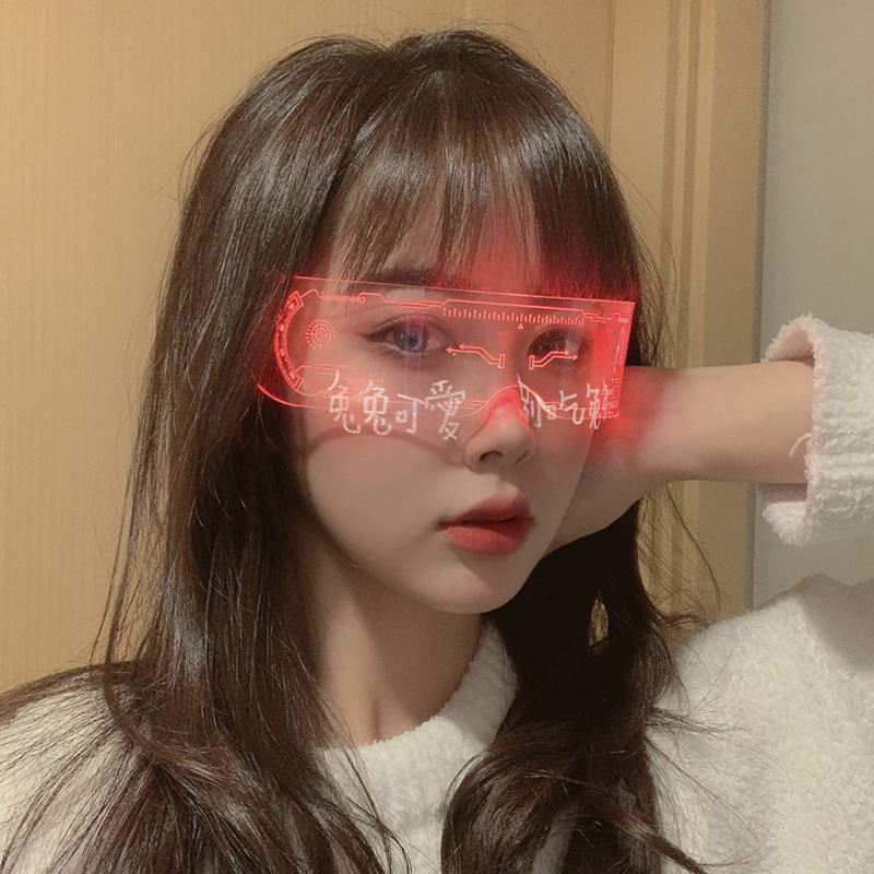 LED Luminous Colorful Sunglass - огляд і ціна Diy Halloween Electronics