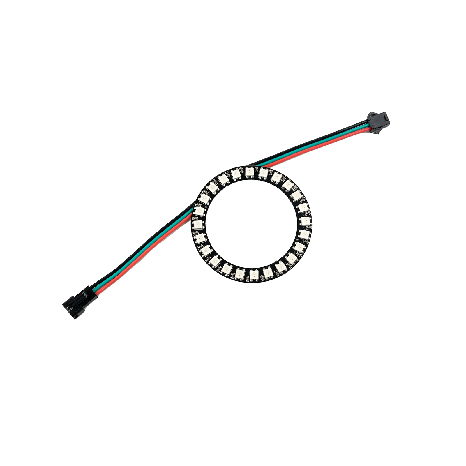 WS2812B 24LED Ring Light DC5V  - огляд і ціна Diy Electronics Address
