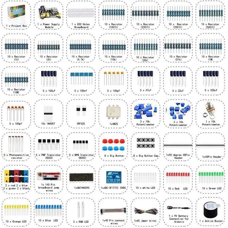 New Design~ Electronic Compone - огляд і ціна Diy Electronics Kits