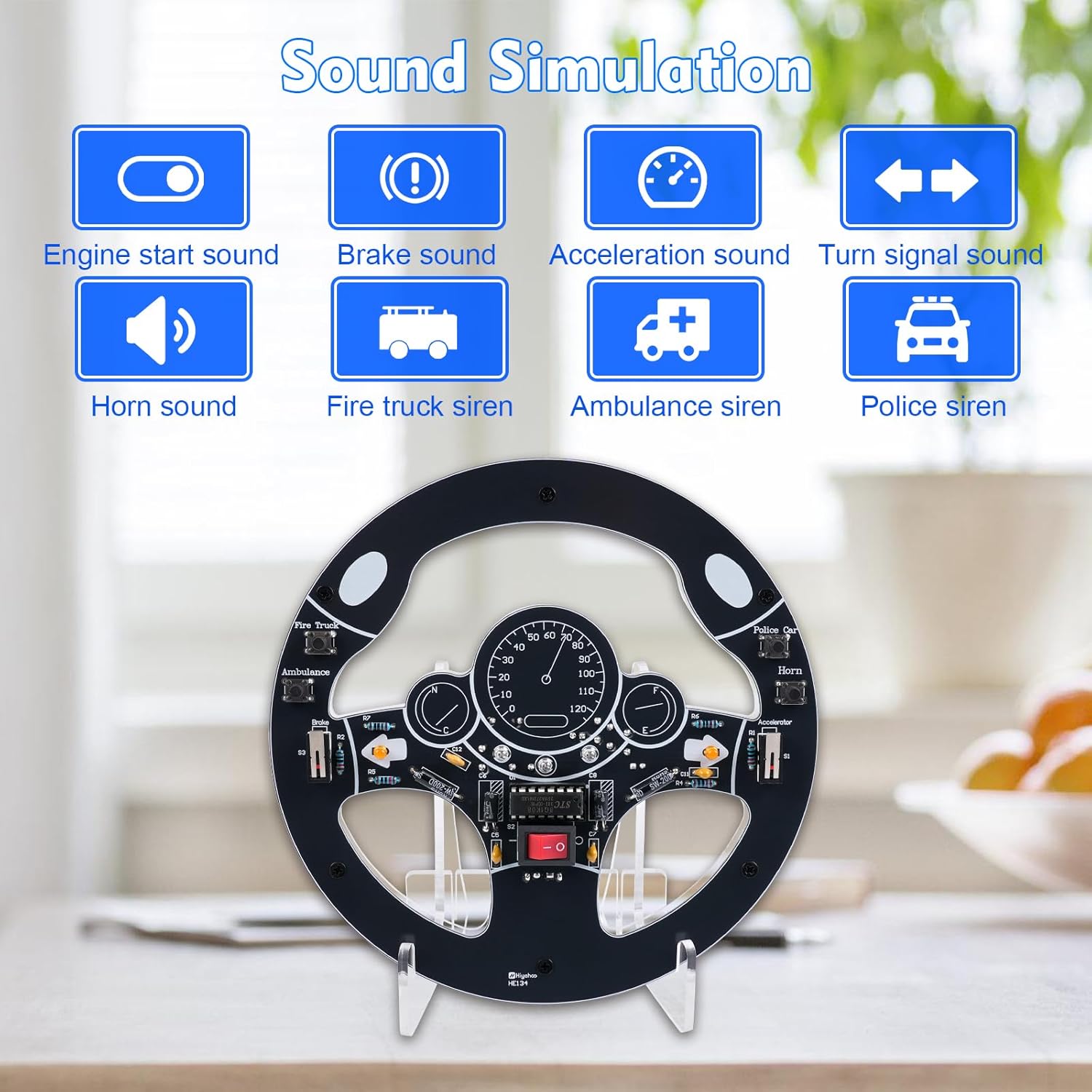 Car Steering Wheel DIY Solderi - огляд і ціна Diy Electronics Kits For Adults