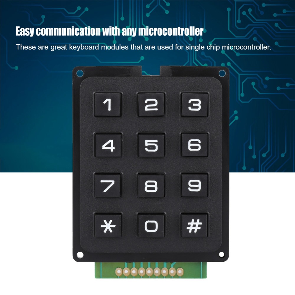 Practical 12 Keys Keyboard Mod - огляд і ціна Diy Electronics Uk