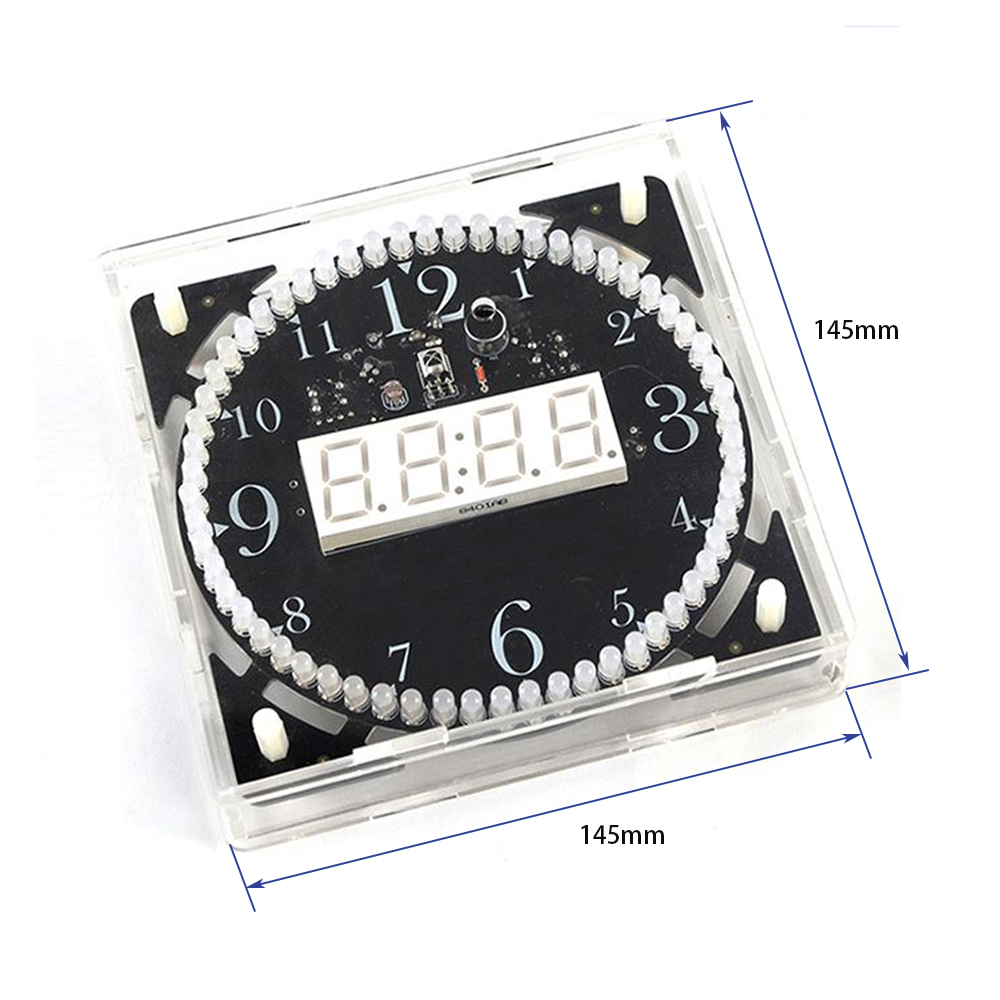 DIY electronic clock kit 14.5* - огляд і ціна Diy Electronics Kits For Adults