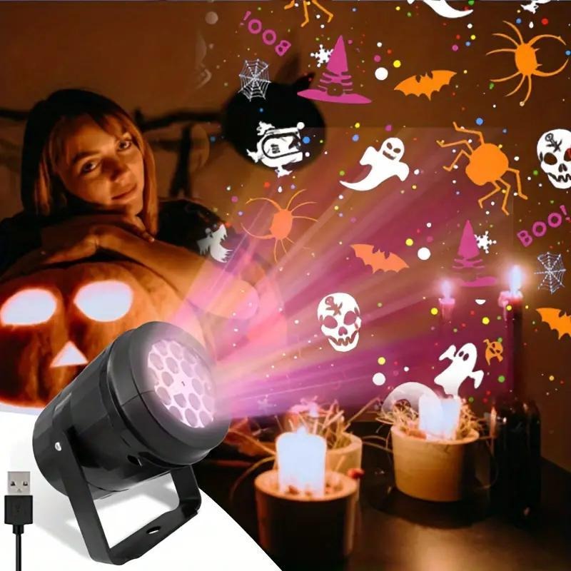 Halloween LED Projector Light  - огляд і ціна Diy Halloween Electronics