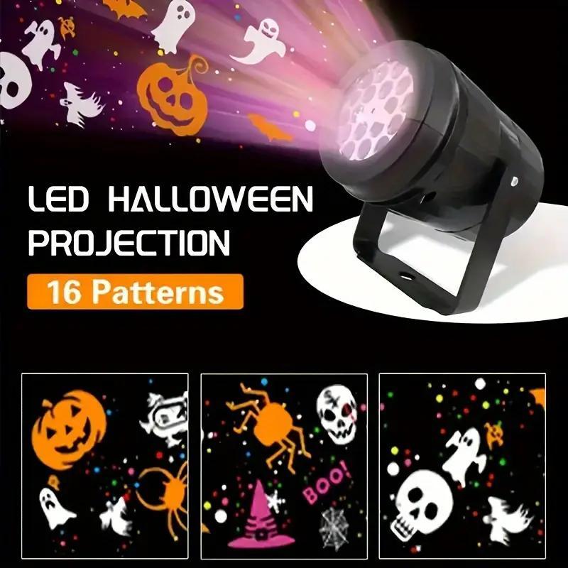 Halloween LED Projector Light  - огляд і ціна Diy Halloween Electronics