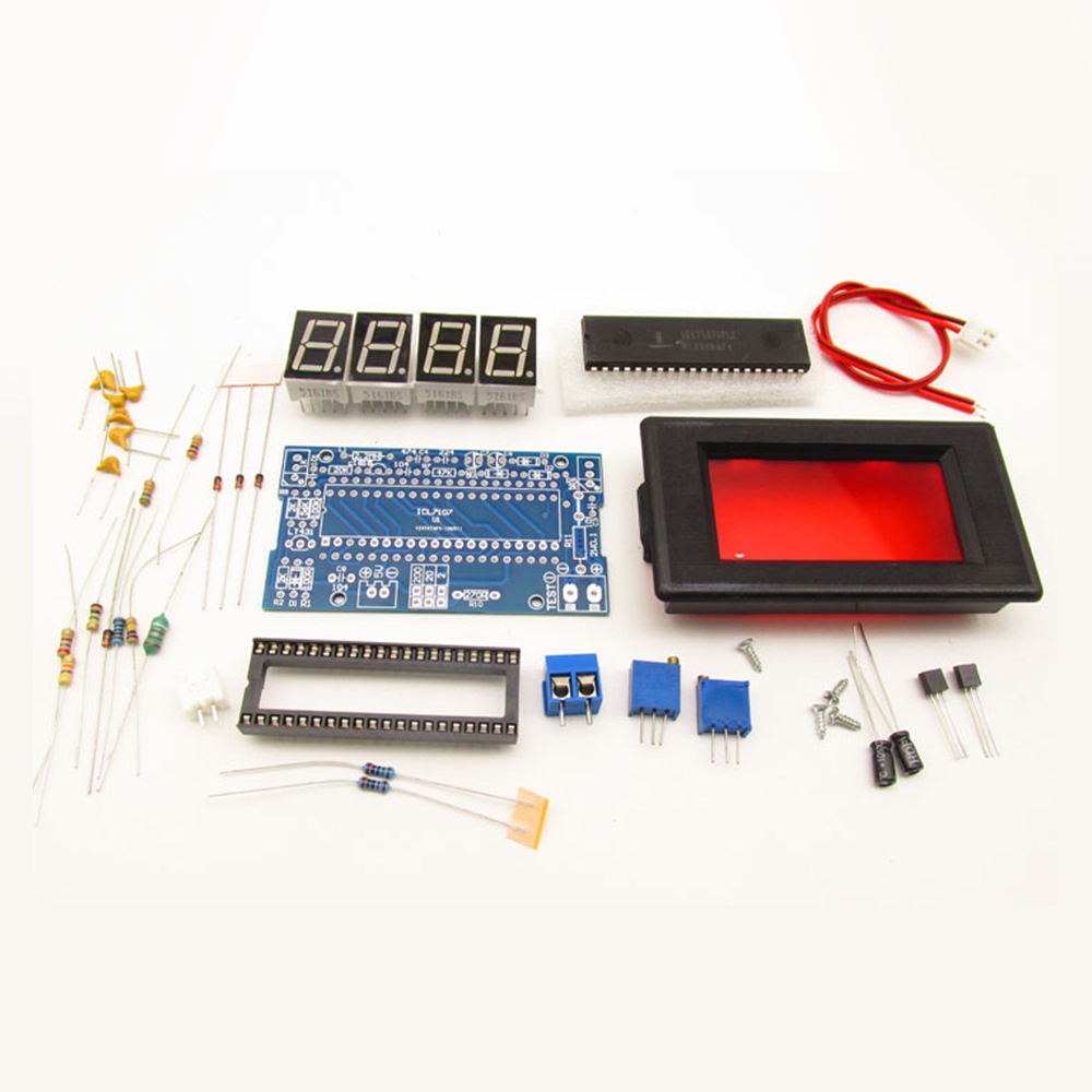 ICL7107 Voltmeter DIY Kit Part - огляд і ціна Diy Electronics Repair Kit