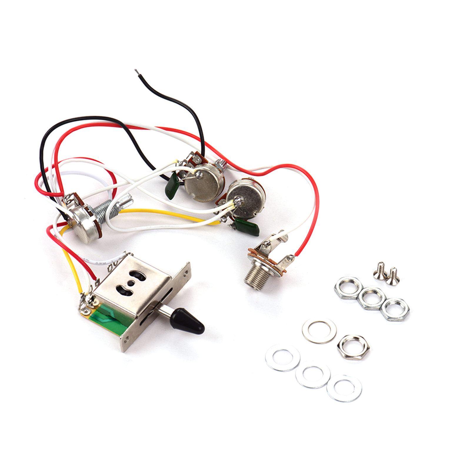 Electric Guitar Wiring Harness - огляд і ціна Diy Electric Guitar Electronics