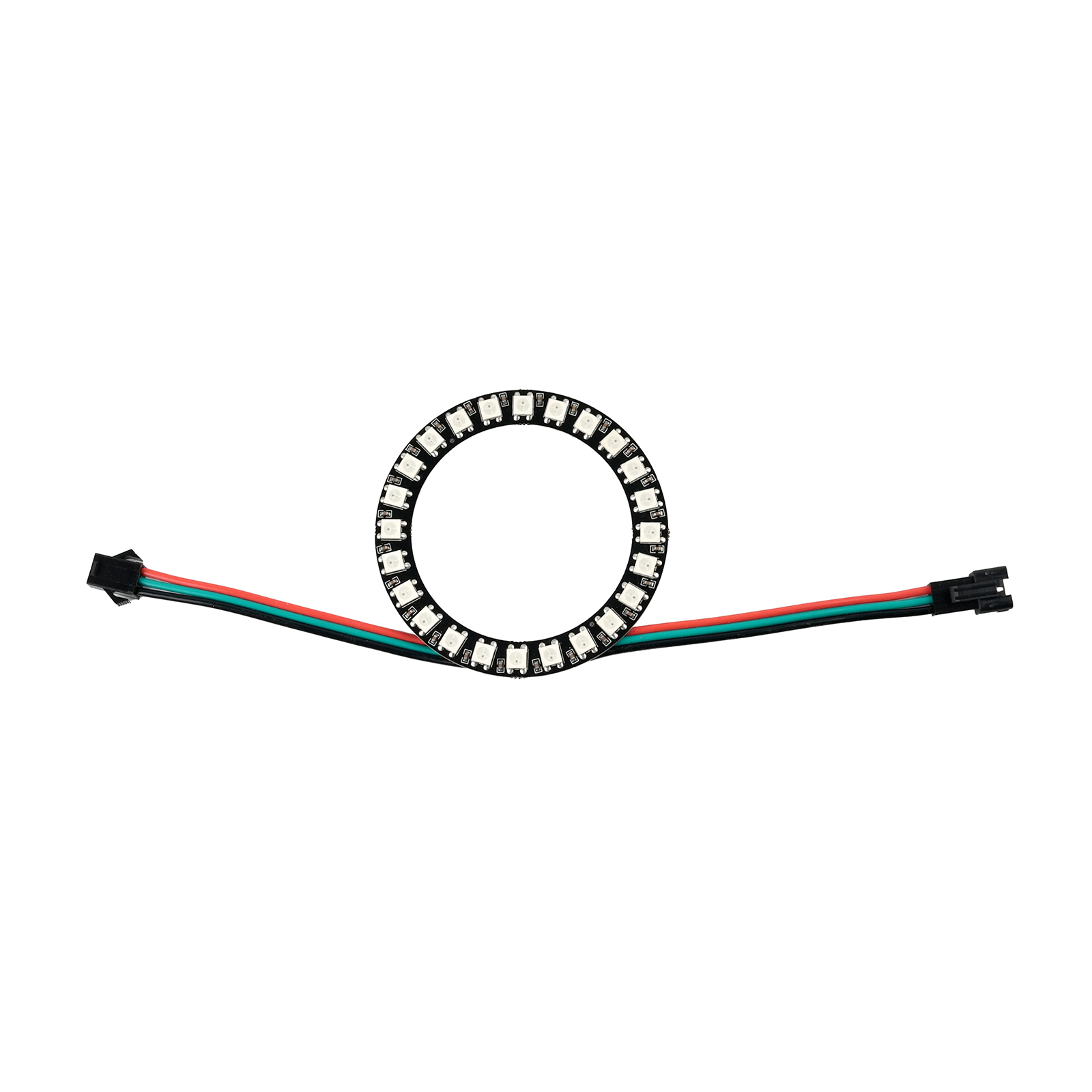 Smart WS2812B 24LED Ring Light - огляд і ціна Diy Electronics Address