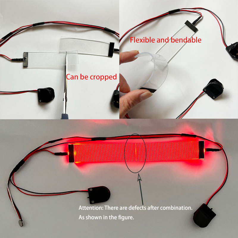 Red Flexible Bendable DIY LED  - огляд і ціна Diy Halloween Electronics