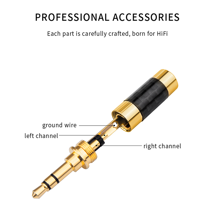 3.5mm Plug 3 Pole Stereo Male  - огляд і ціна Diy Electronics Hobby