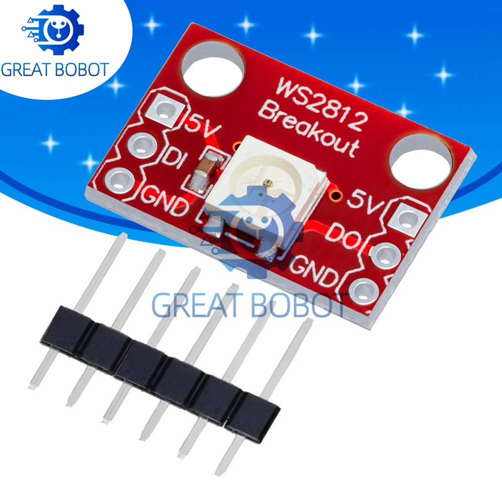 WS2812 5050 RGB LED Module, In - огляд і ціна Diy Electronics Address