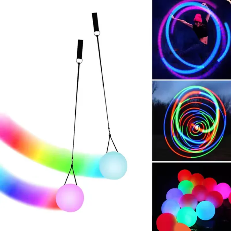 LED Poi Prop 2 Pack Colorful L - огляд і ціна Diy Halloween Electronics