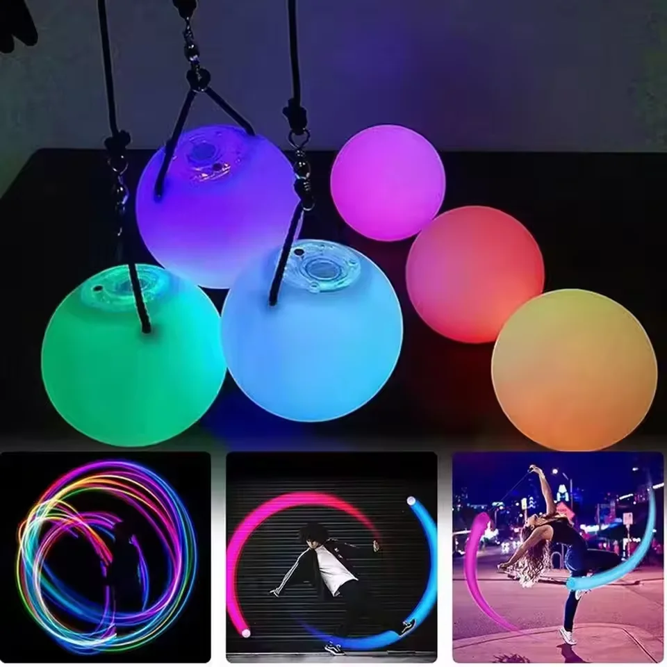 LED Poi Prop 2 Pack Colorful L - огляд і ціна Diy Halloween Electronics