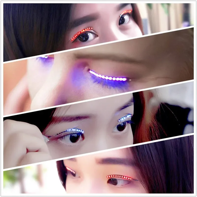 1 Pair LED False Eyelashes,Mak - огляд і ціна Diy Halloween Electronics