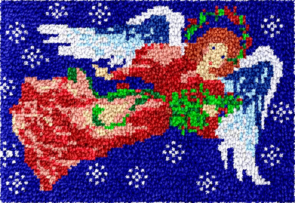 smyrna large Latch Hook Rug Ki - огляд і ціна Diy Electronics Kits For Adults