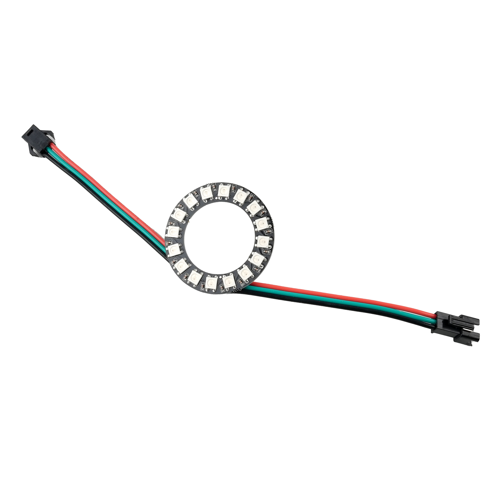 16LED WS2812B RGB Ring Address - огляд і ціна Diy Electronics Address