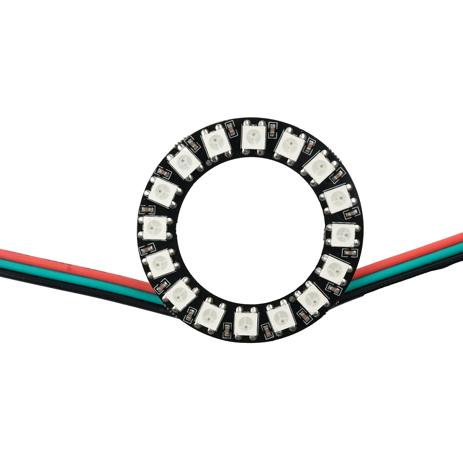 16LED WS2812B RGB Ring Address - огляд і ціна Diy Electronics Address