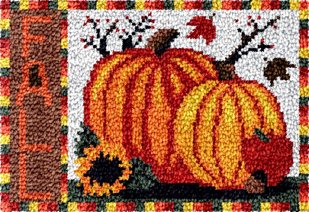 Pumpkin Latch hook kit with pr - огляд і ціна Diy Electronics Kits For Adults