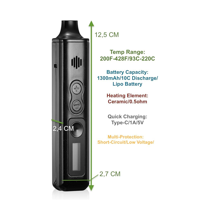 Anix Taurus Dry Herb Vaporizer - огляд і ціна Diy Vape Electronics