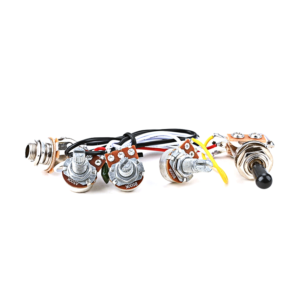 Electric Guitar 2V1T Prewired  - огляд і ціна Diy Electric Guitar Electronics