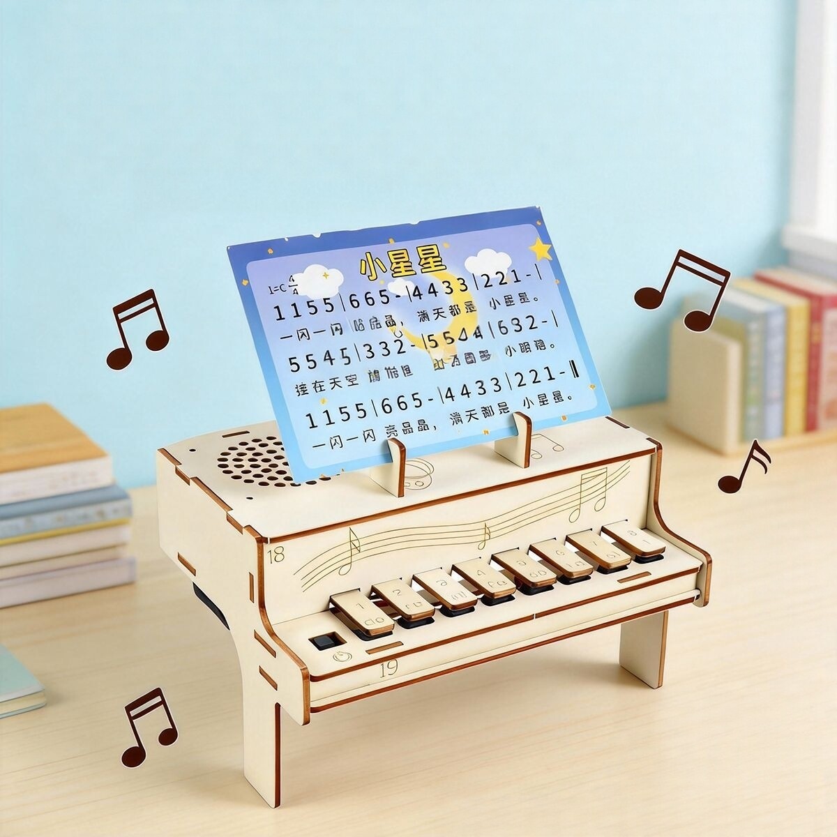 DIY Wooden Electronic Piano Mo - огляд і ціна Diy Electronics Kits For Adults