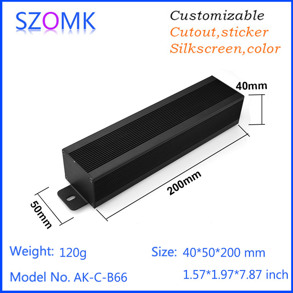 1Piece 40*50*200mm Aluminum Bo - огляд і ціна Diy Electronics Organizer