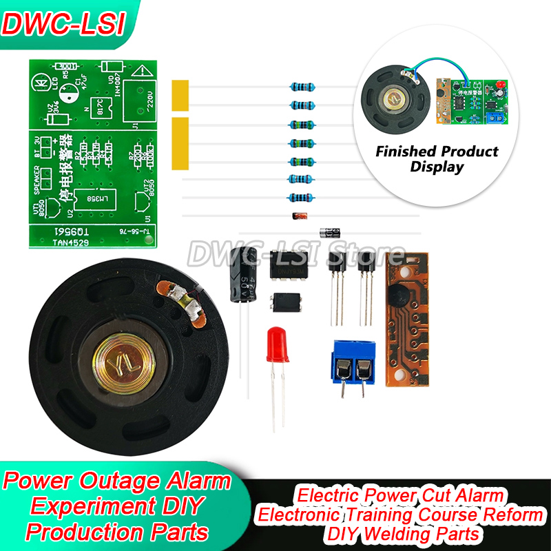 Power Outage Alarm Experimenta - огляд і ціна Diy Electronics Course