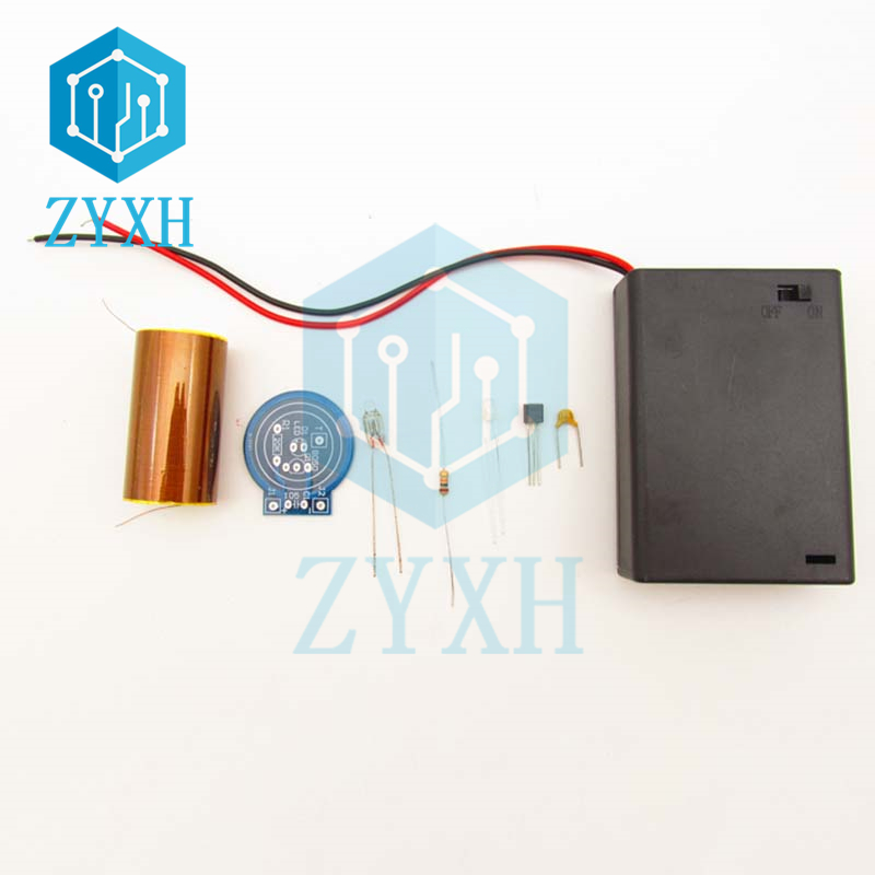 Mini Tesla Coil DIY Electronic - огляд і ціна Diy Electronics Kits