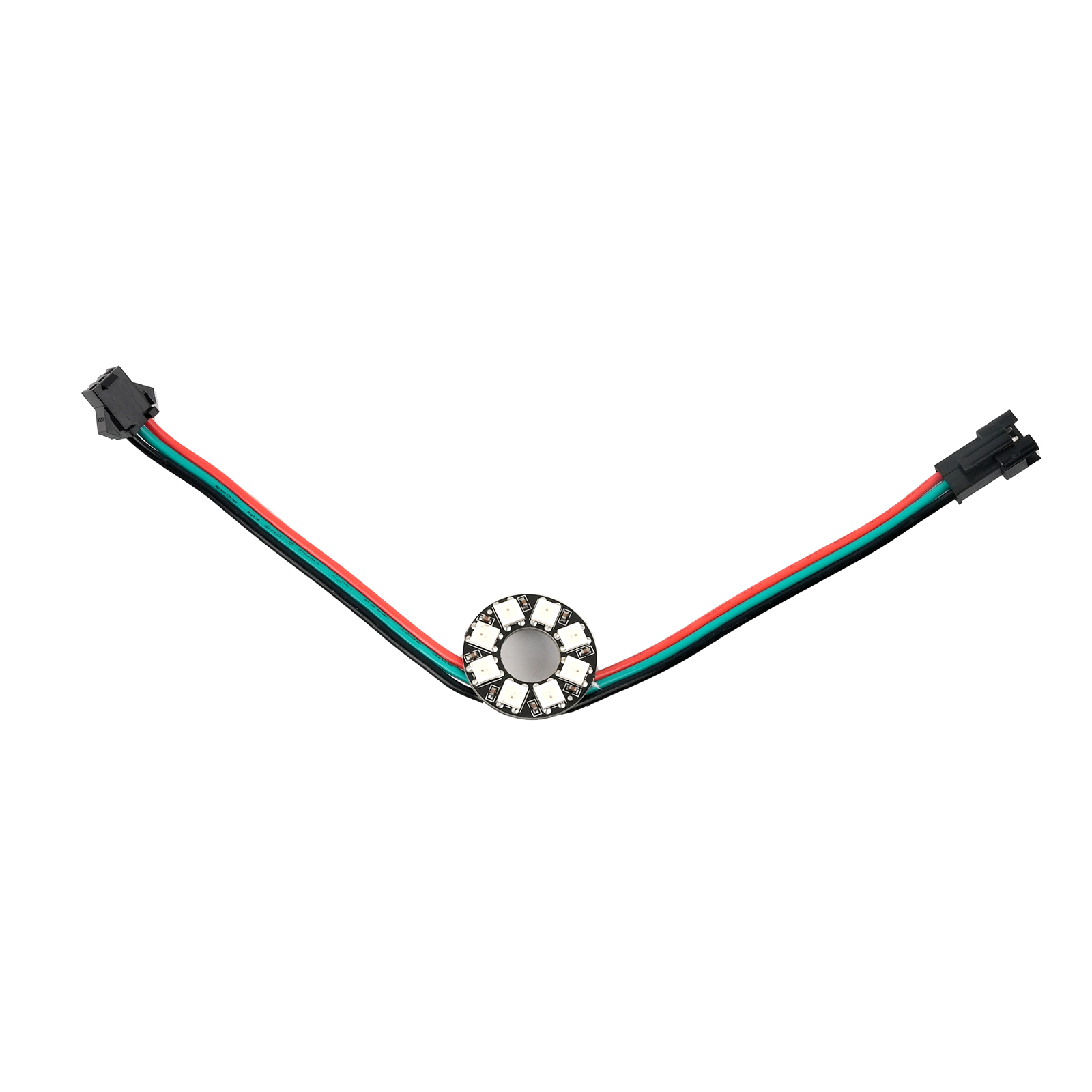8LED WS2812B RGB LED Ring Ligh - огляд і ціна Diy Electronics Address