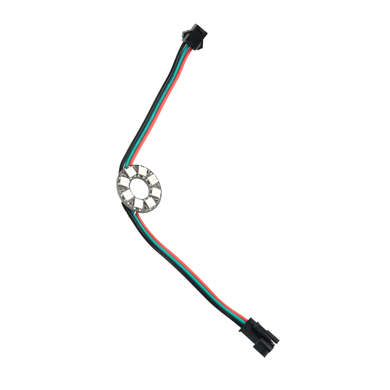 8LED WS2812B RGB LED Ring Ligh - огляд і ціна Diy Electronics Address