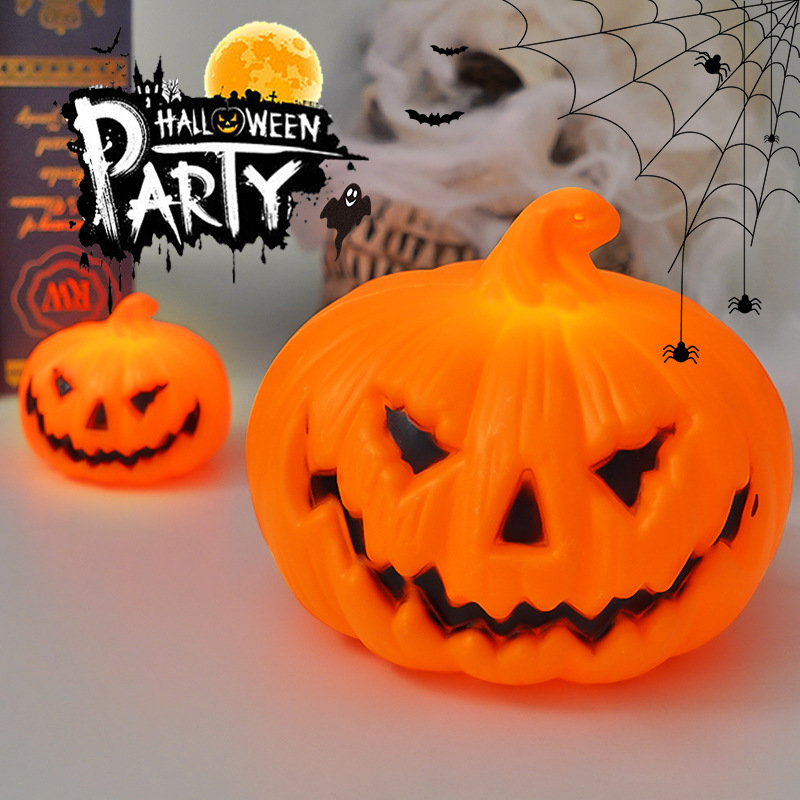 Halloween LED Pumpkin Lamp Orn - огляд і ціна Diy Halloween Electronics