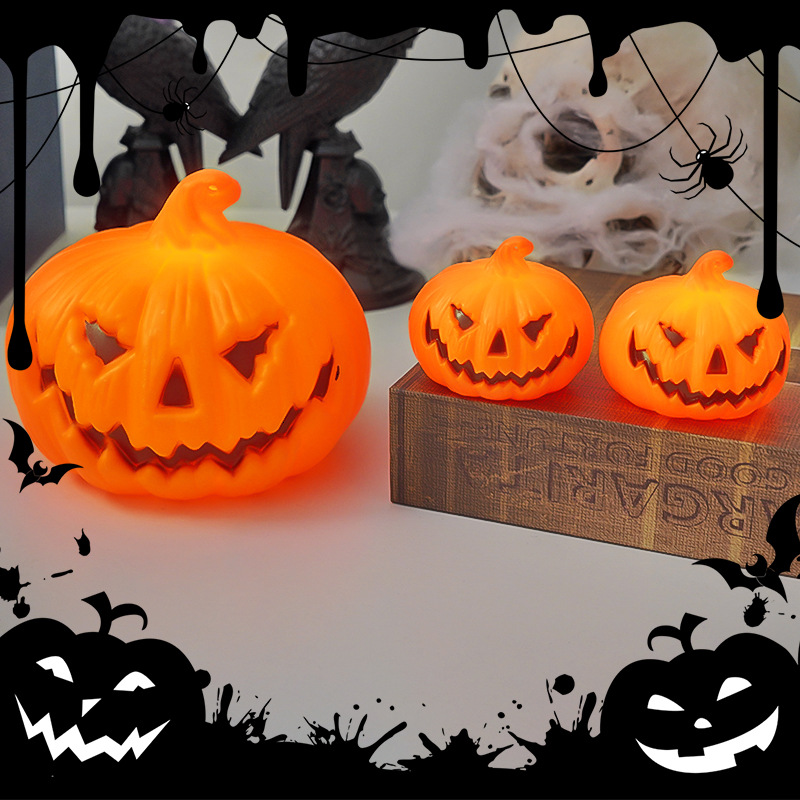 Halloween LED Pumpkin Lamp Orn - огляд і ціна Diy Halloween Electronics